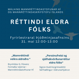 Hdegismling: Rttindi eldra flks