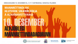 Aljlegi mannrttindadagurinn - 10. desember