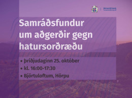 Samrsfundur um agerir gegn hatursorru